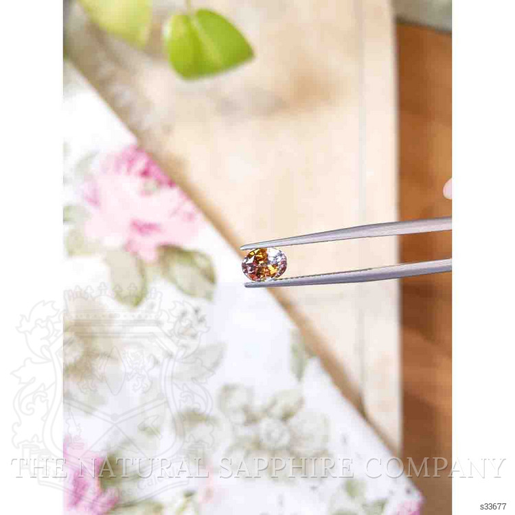 1.42 Ct. Bi Color Sapphire from Montana