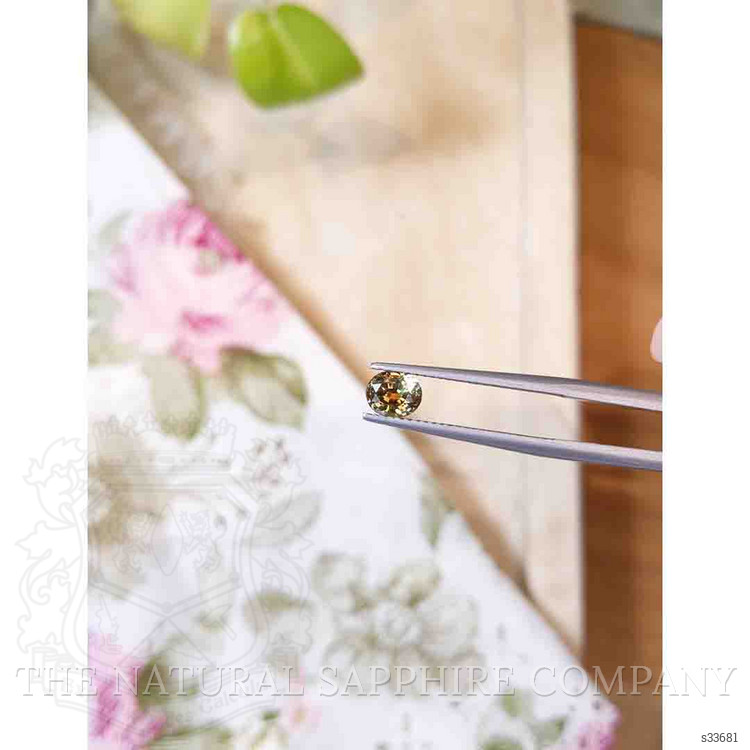 1.03 Ct. Bi Color Sapphire from Montana