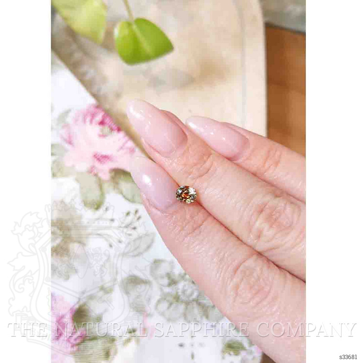 1.03 Ct. Bi Color Sapphire from Montana