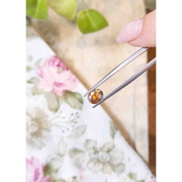 1.64 Ct. Yellowish Orange Sapphire from Montana Life Style