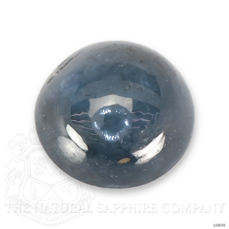 0.44 Ct. Blue Cabochon Sapphire from Thailand