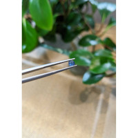 0.44 Ct. Blue Cabochon Sapphire from Thailand Life Style