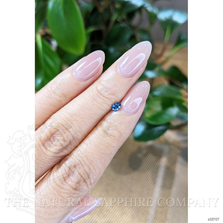 0.28 Ct. Blue Sapphire from Thailand