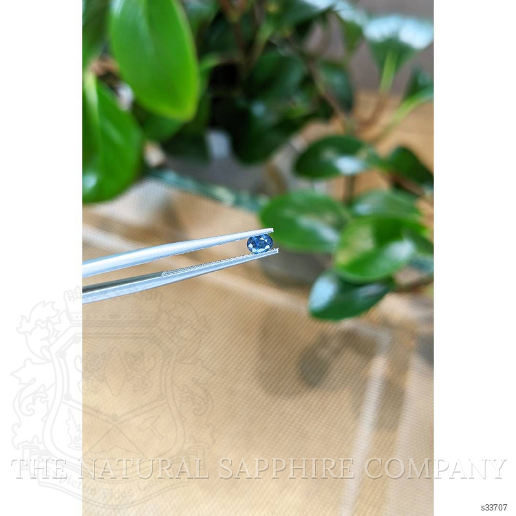 0.28 Ct. Blue Sapphire from Thailand