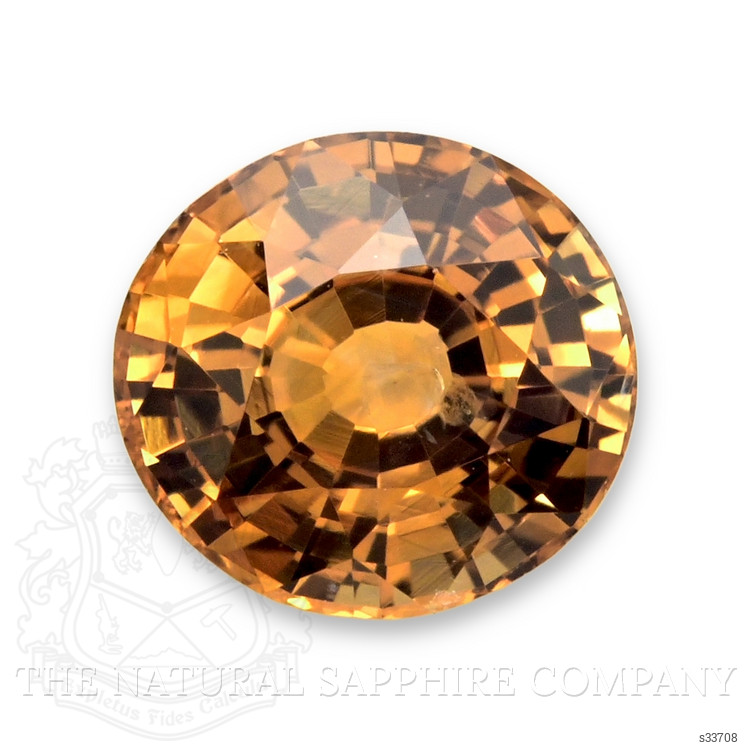 1.10 Ct. Orange Sapphire from Montana