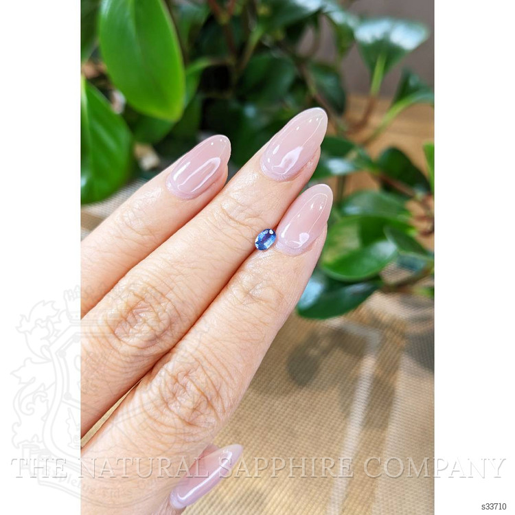 0.28 Ct. Blue Sapphire from Thailand