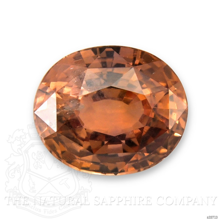 1.27 Ct. Orangish Brown Sapphire from Montana