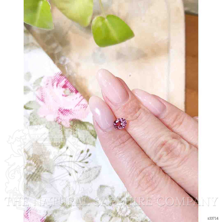 1.04 Ct. Pink Sapphire from Montana
