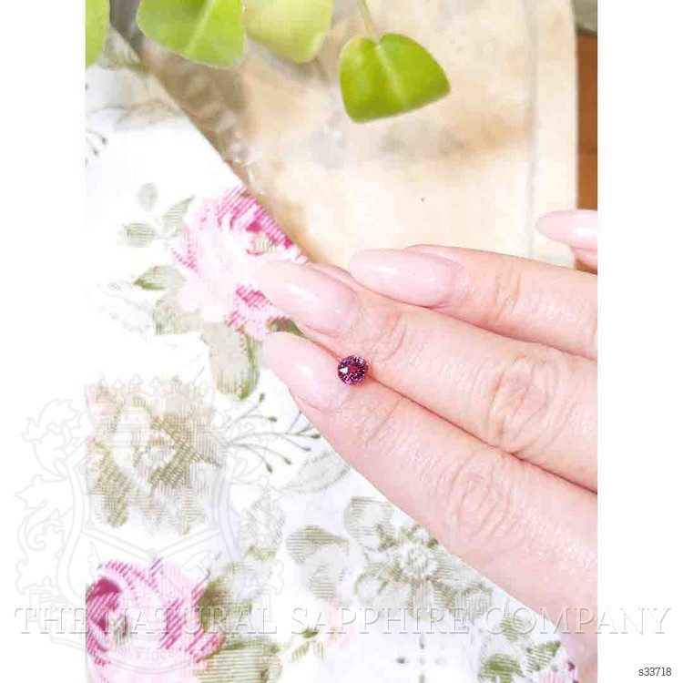 1.06 Ct. Pink Sapphire from Montana