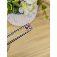 1.21 Ct. Pinkish Brown Sapphire from Ceylon (Sri Lanka) Life Style