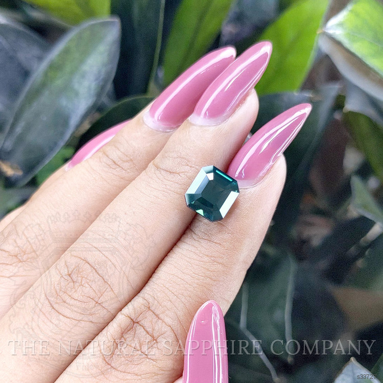 4.11 Ct. Greenish Blue Sapphire from Australia