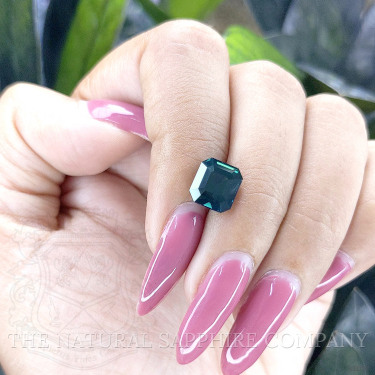 4.11 Ct. Greenish Blue Sapphire from Australia