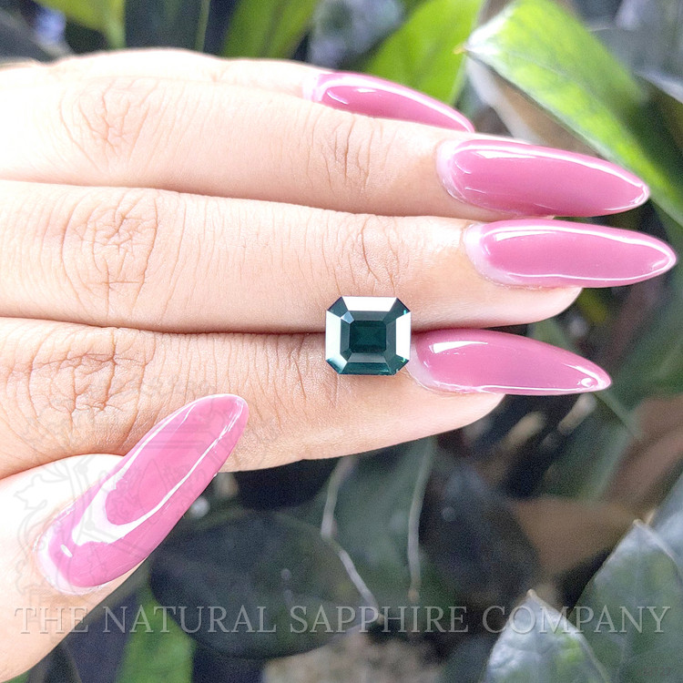 4.11 Ct. Greenish Blue Sapphire from Australia