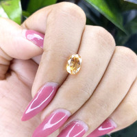 2.00 Ct. Padparadscha Sapphire from Madagascar Life Style