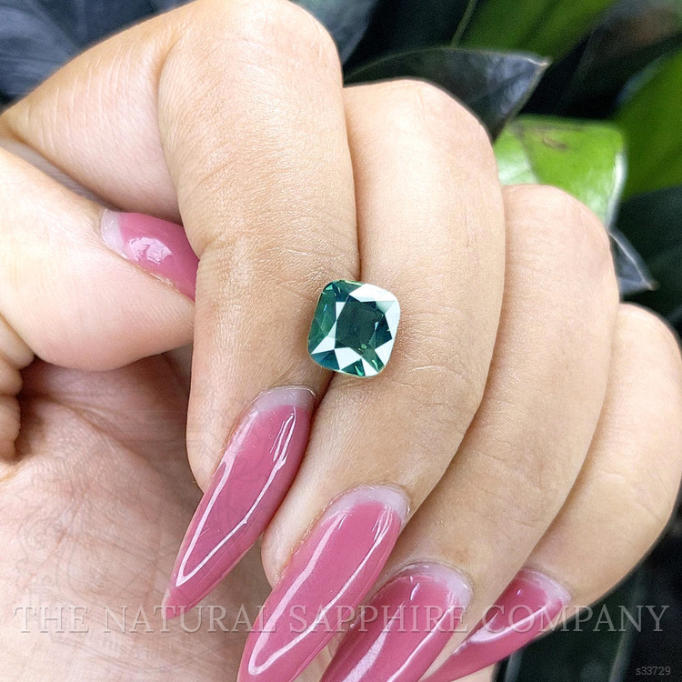 3.00 Ct. Bluish Green Sapphire from Madagascar