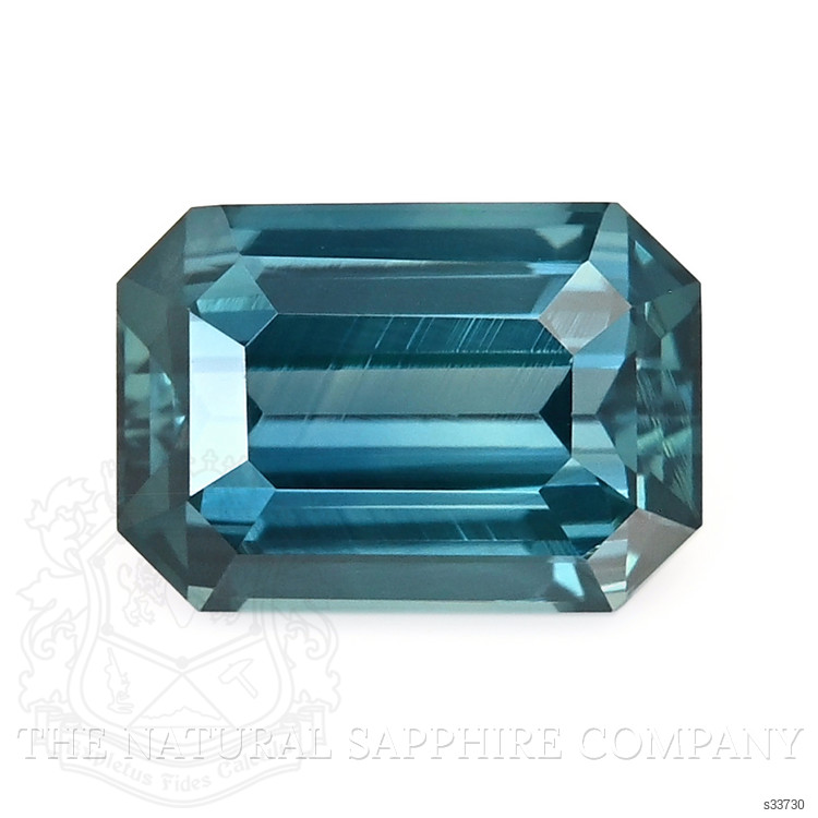 3.01 Ct. Bluish Green Sapphire from Tanzania