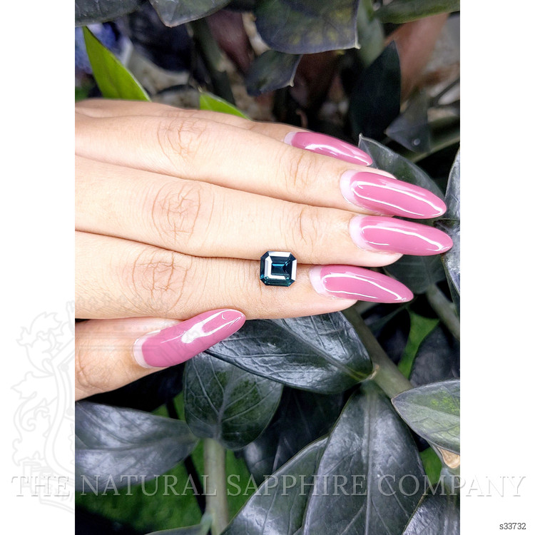 2.54 Ct. Greenish Blue Sapphire from Madagascar