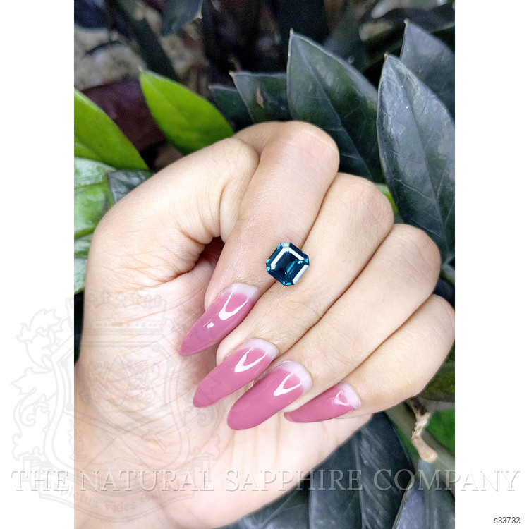 2.54 Ct. Greenish Blue Sapphire from Madagascar