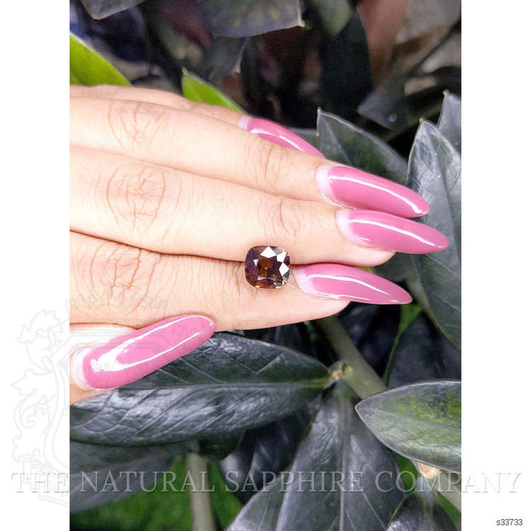 3.52 Ct. Brown Sapphire from Madagascar