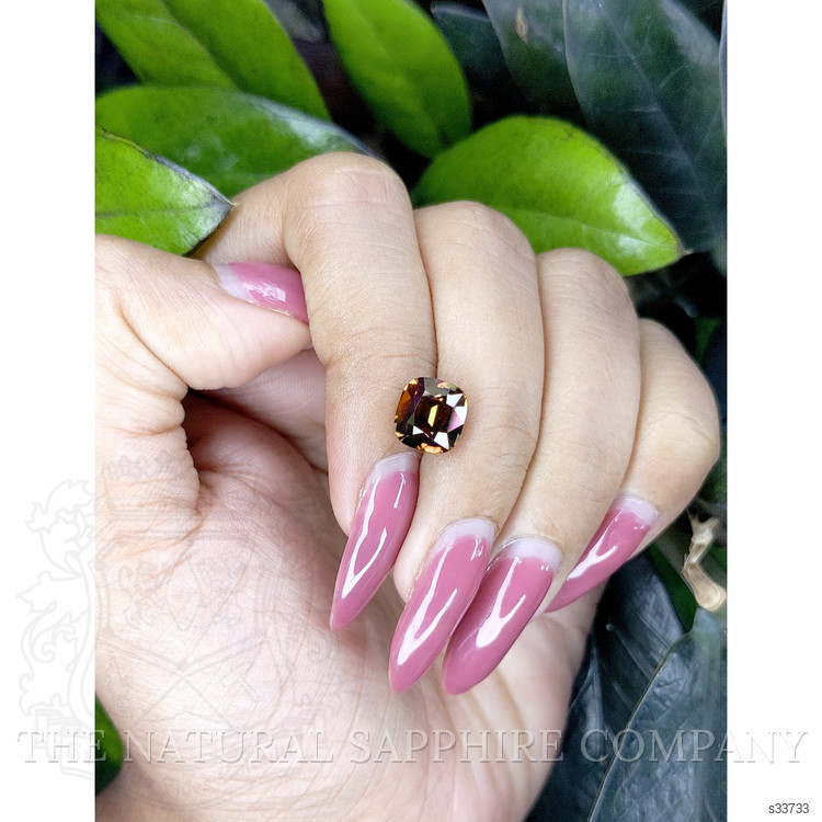 3.52 Ct. Brown Sapphire from Madagascar