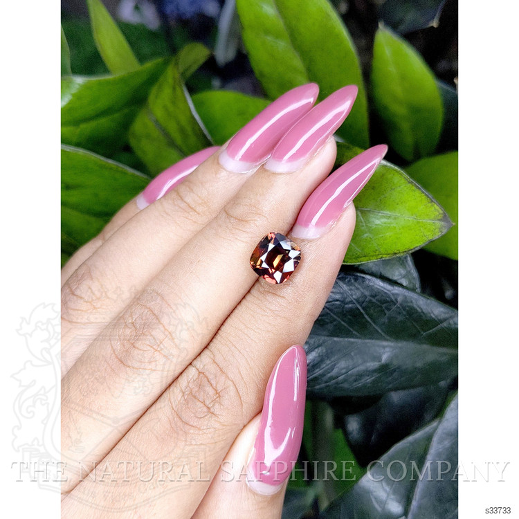 3.52 Ct. Brown Sapphire from Madagascar