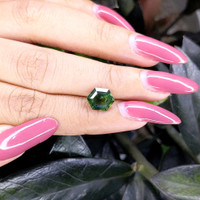 3.00 Ct. Green Sapphire from Australia Life Style