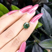 3.00 Ct. Green Sapphire from Australia Life Style
