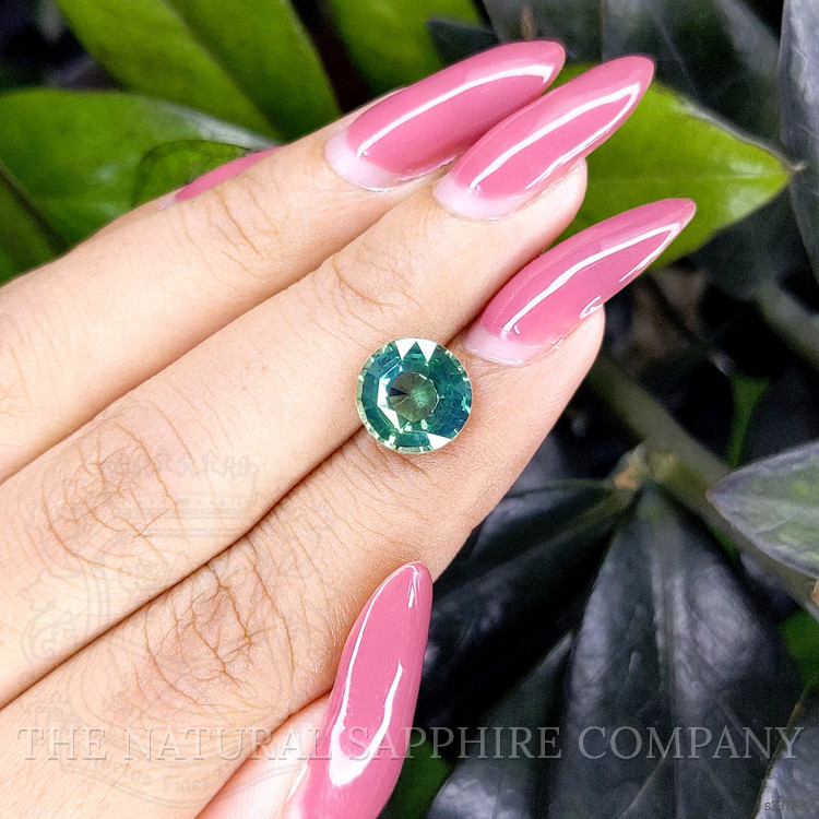 4.03 Ct. Bluish Green Sapphire from Madagascar