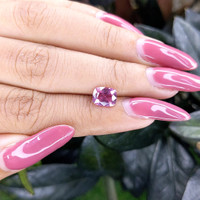1.60 Ct. Purplish Pink Sapphire from Madagascar Life Style