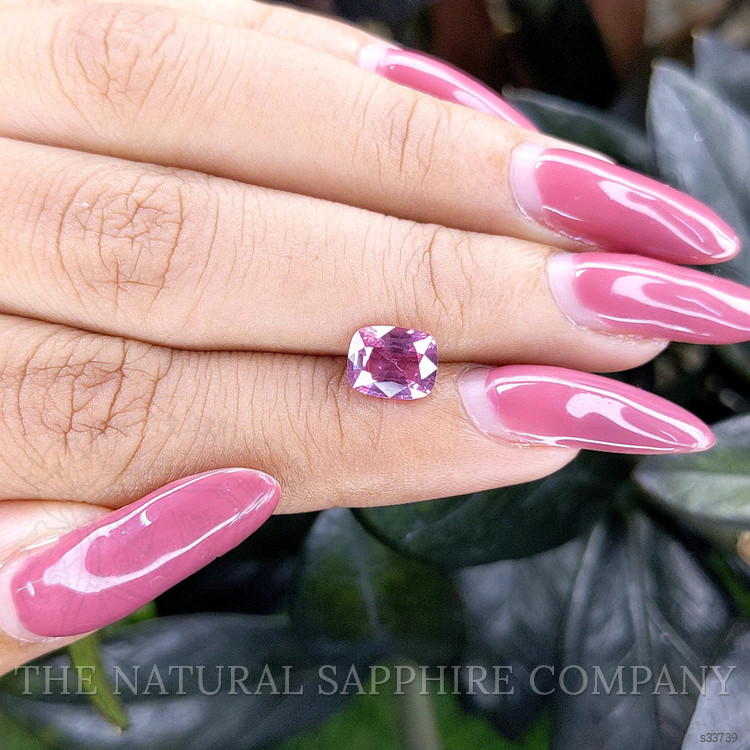 1.60 Ct. Purplish Pink Sapphire from Madagascar