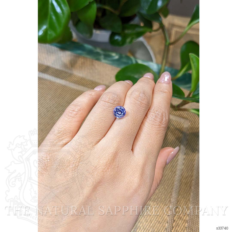 2.57 Ct. Color Change Sapphire from Ceylon (Sri Lanka)