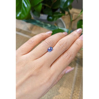 1.31 Ct. Bi Color Sapphire from Ceylon (Sri Lanka) Life Style