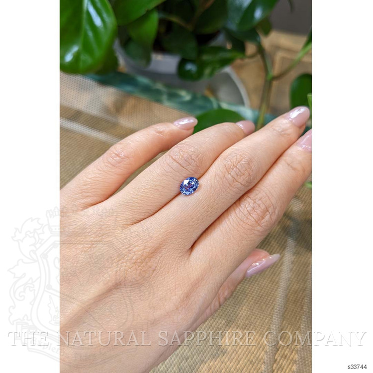 1.31 Ct. Bi Color Sapphire from Ceylon (Sri Lanka)