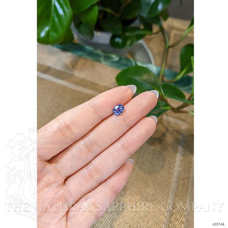 1.31 Ct. Bi Color Sapphire from Ceylon (Sri Lanka)