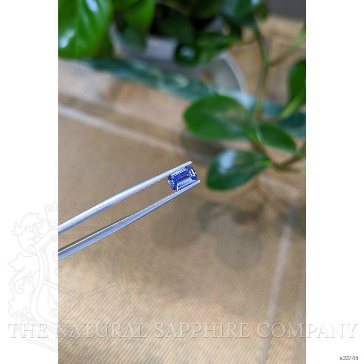 1.04 Ct. Blue Sapphire from Ceylon (Sri Lanka)