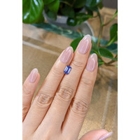 1.04 Ct. Blue Sapphire from Ceylon (Sri Lanka) Life Style