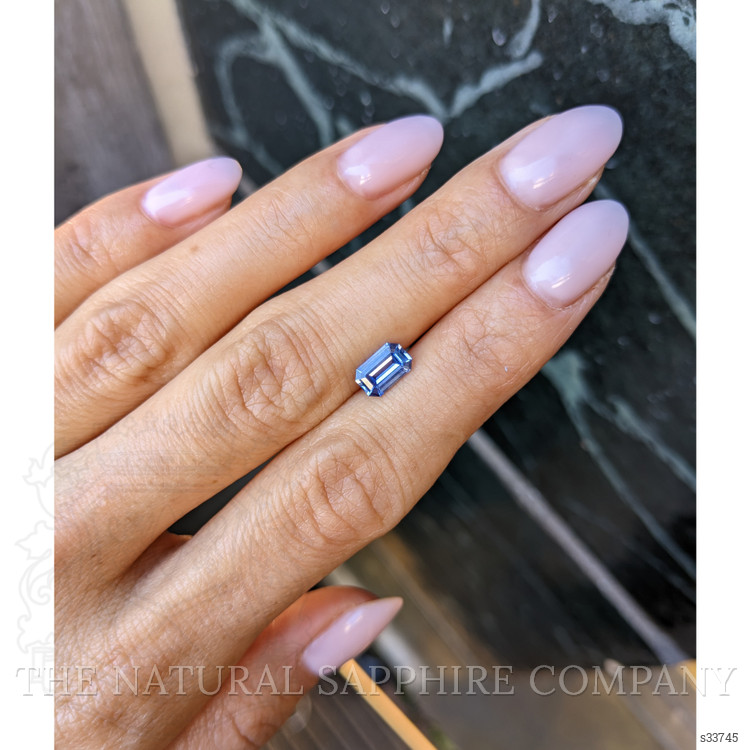 1.04 Ct. Blue Sapphire from Ceylon (Sri Lanka)