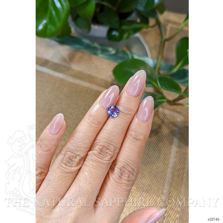 1.36 Ct. Color Change Sapphire from Ceylon (Sri Lanka)