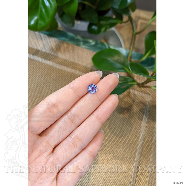 1.74 Ct. Color Change Sapphire from Ceylon (Sri Lanka)