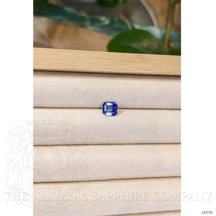 1.29 Ct. Blue Sapphire from Ceylon (Sri Lanka)