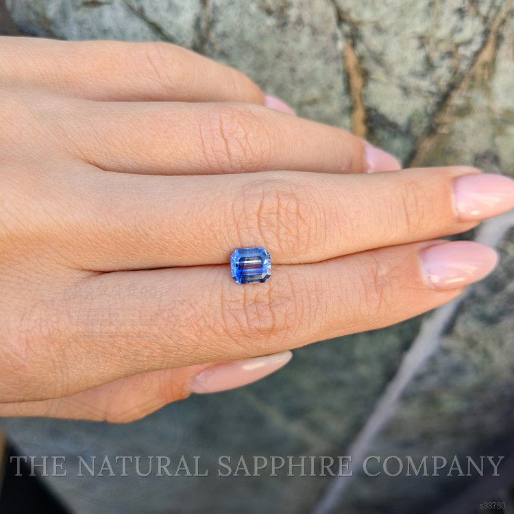 1.29 Ct. Blue Sapphire from Ceylon (Sri Lanka)