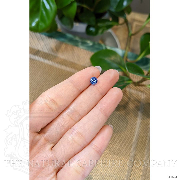 1.11 Ct. Blue Sapphire from Ceylon (Sri Lanka)