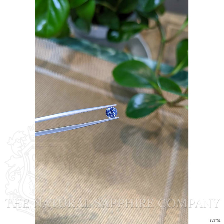 1.11 Ct. Blue Sapphire from Ceylon (Sri Lanka)