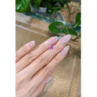 1.00 Ct. Pink Sapphire from Ceylon (Sri Lanka) Life Style