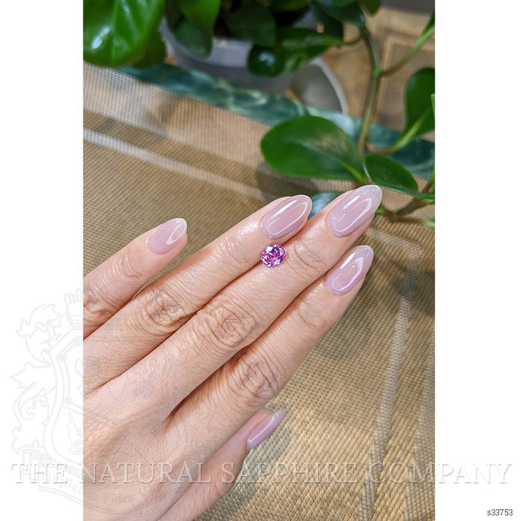 1.00 Ct. Pink Sapphire from Ceylon (Sri Lanka)