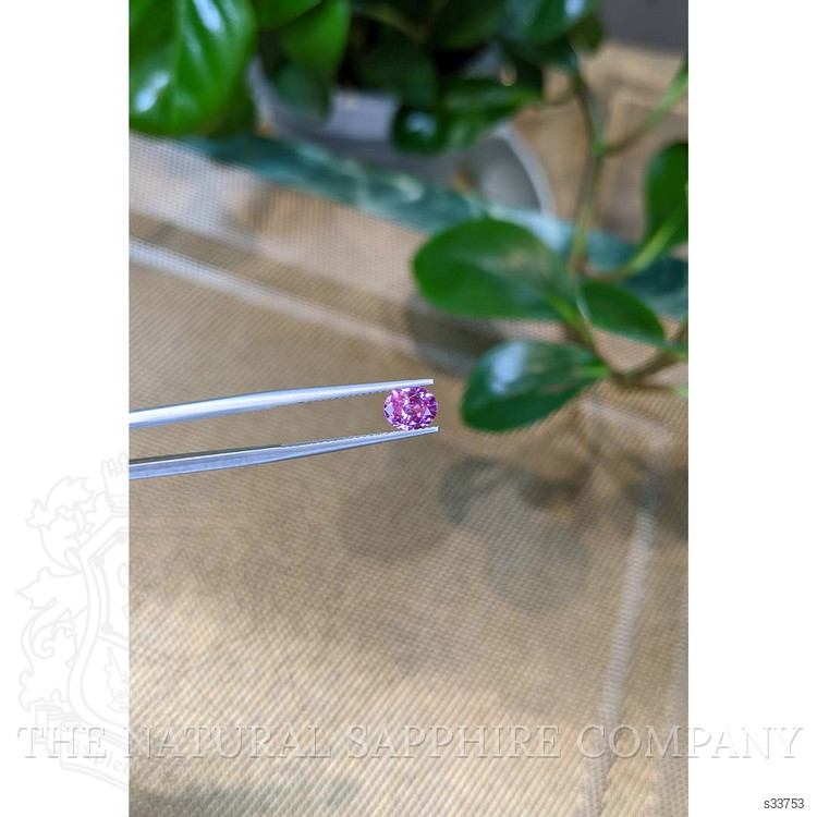1.00 Ct. Pink Sapphire from Ceylon (Sri Lanka)