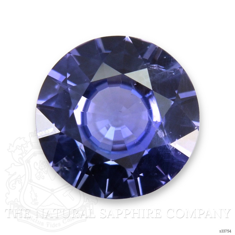0.94 Ct. Purplish Blue Sapphire from Ceylon (Sri Lanka)
