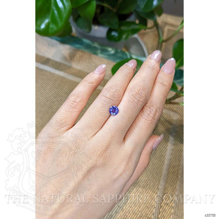 1.05 Ct. Color Change Sapphire from Ceylon (Sri Lanka)