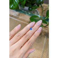 0.75 Ct. Blue Sapphire from Ceylon (Sri Lanka) Life Style