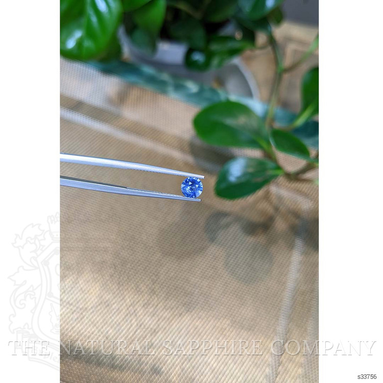 0.75 Ct. Blue Sapphire from Ceylon (Sri Lanka)